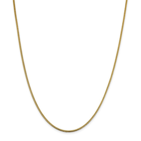 14k 1.4mm Franco Chain-WBC-FRA045-20