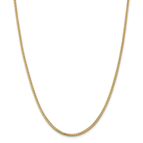 14k 2mm Franco Chain-WBC-FRA065-18