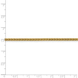 14k 2.3mm Franco Chain-WBC-FRA070-20