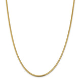 14k 2.3mm Franco Chain-WBC-FRA070-20