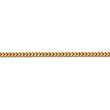 14k 2.5mm Franco Chain-WBC-FRA080-30