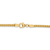 14k 3mm Franco Chain-WBC-FRA100-18