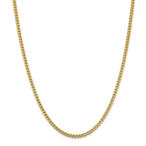 14k 3mm Franco Chain-WBC-FRA100-24