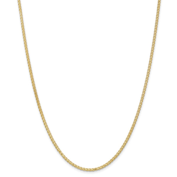 14k 2.5mm Flat Wheat Chain-WBC-FW070-18