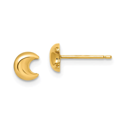 14k Madi K Moon Post Earrings-WBC-GK1018