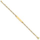 14k Madi K Figaro Baby ID Bracelet-WBC-GK326-6