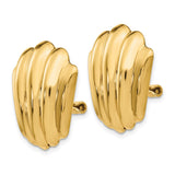 14k Non-pierced Fancy Earrings-WBC-H640