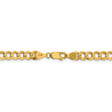 14k 5.9mm Lightweight Flat Cuban Chain-WBC-LCB150-24