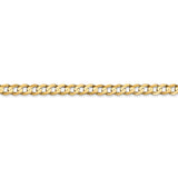 14k 3.8mm Open Concave Curb Chain-WBC-LCR100-24