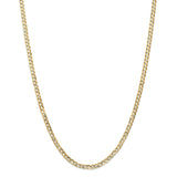14k 3.8mm Open Concave Curb Chain-WBC-LCR100-20