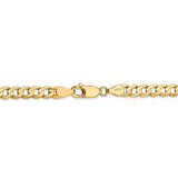 14k 4.5mm Open Concave Curb Chain-WBC-LCR120-24