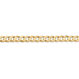 14k 5.25mm Open Concave Curb Chain-WBC-LCR140-20