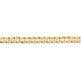 14k 5.25mm Open Concave Curb Chain-WBC-LCR140-18