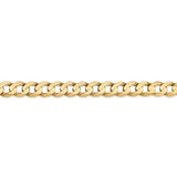 14k 6.75mm Open Concave Curb Chain-WBC-LCR180-7