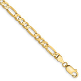 14k 4.5mm Concave Open Figaro Chain-WBC-LFG120-8