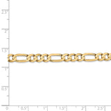 14k 5.5mm Concave Open Figaro Chain-WBC-LFG140-9