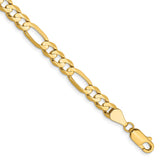 14k 5.5mm Concave Open Figaro Chain-WBC-LFG140-7