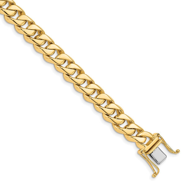 14k 8.5mm Hand-polished Traditional Link Chain-WBC-LK118-8