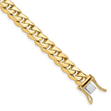 14k 8.6mm Hand-polished Traditional Link Chain-WBC-LK119-8