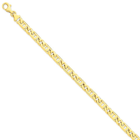 14k 5.9mm Hand-Polished Fancy Link Chain-WBC-LK171-9