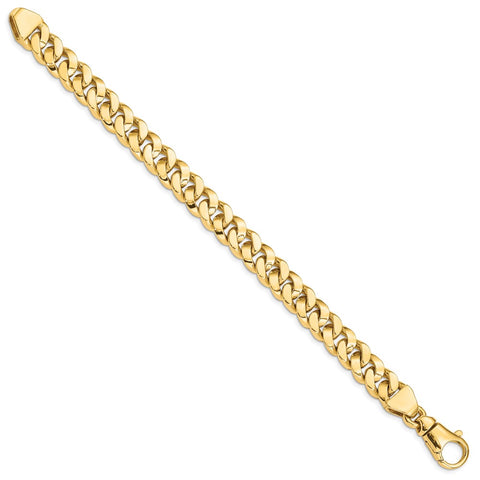 14k 10mm Polished Fancy Link Bracelet-WBC-LK386-8.5