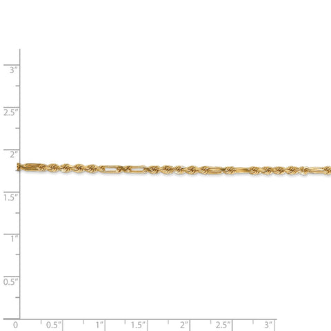 14k 2.5mm D/C Milano Rope Chain-WBC-MIL045-18