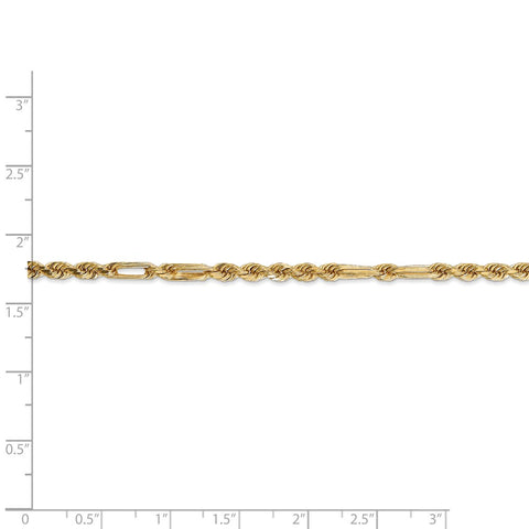 14k 3.0mm D/C Milano Rope Chain-WBC-MIL060-24