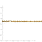 14k 3.0mm D/C Milano Rope Chain-WBC-MIL060-7