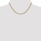 14k 3.0mm D/C Milano Rope Chain-WBC-MIL060-16