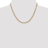 14k 3.0mm D/C Milano Rope Chain-WBC-MIL060-18