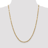 14k 3.0mm D/C Milano Rope Chain-WBC-MIL060-24