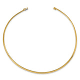 14k 3mm Lightweight Omega Necklace-WBC-ODL3-16