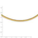 14k 3mm Lightweight Omega Necklace-WBC-ODL3-16