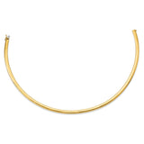 14k 6mm Lightweight Omega Necklace-WBC-ODL6-18