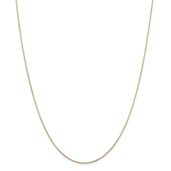 14k .8mm Octagonal Snake Chain-WBC-OSA080-30