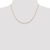 14k 1.4mm Octagonal Snake Chain-WBC-OSA150-18