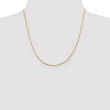 14k 1.4mm Octagonal Snake Chain-WBC-OSA150-20