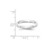 Platinum 3mm Comfort-Fit Wedding Band-PCF030-4-WBC