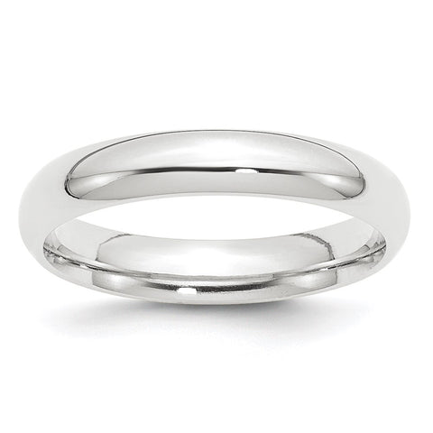 Platinum 4mm Comfort-Fit Wedding Band-PCF040-4-WBC