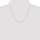 14k .9mm Curb Pendant Chain-WBC-PEN101-20