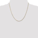 14k 1.3mm Curb Pendant Chain-WBC-PEN102-20