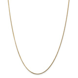 14k 1.3mm Curb Pendant Chain-WBC-PEN102-24