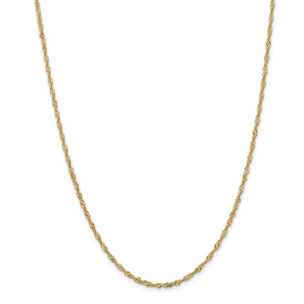 14k 2mm Singapore Chain-WBC-PEN11-18