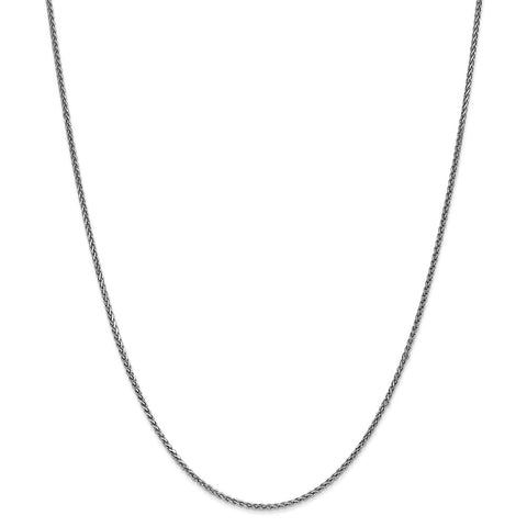 14k WG 1.4mm D/C Spiga Chain-WBC-PEN128-22