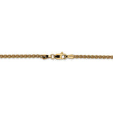 14k 2mm Spiga Chain-WBC-PEN13-18