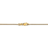 14k 1mm Spiga with Lobster Clasp Chain-WBC-PEN133-18