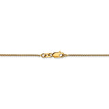 14k 1mm Spiga with Lobster Clasp Chain-WBC-PEN133-7