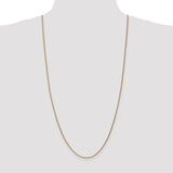 14k 1.65mm Spiga Chain-WBC-PEN134-30