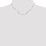 14k .75mm Cable Pendant Chain-WBC-PEN135-16