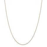 14k .75mm Cable Pendant Chain-WBC-PEN135-16